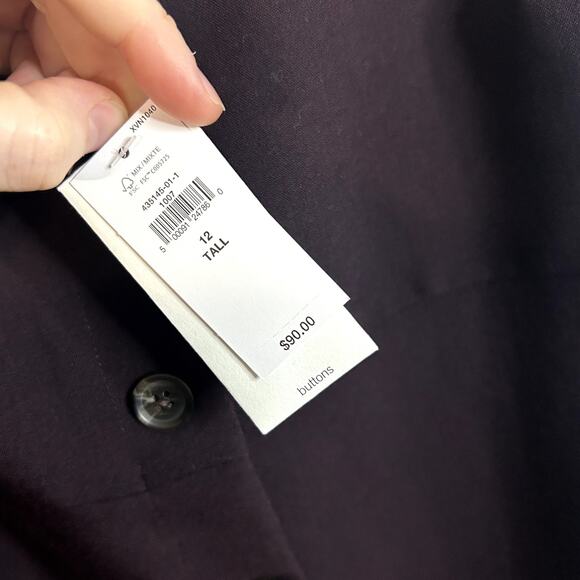 Banana Republic Factory Burgundy Midi Dress - Picture 9 of 10